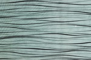 The aqua organic abstract graphic glass as part of Archetype Glass' January 2022 QSP