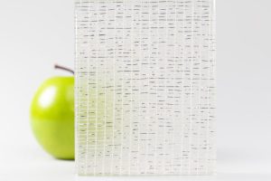 A thumbnail of Archetype Glass' Frosted Silverlake custom laminated glass, perfect for custom glass partition walls and custom frameless glass doors