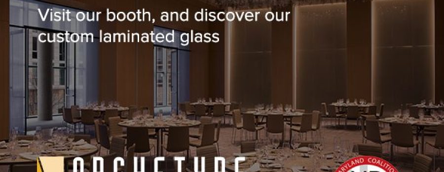 Custom laminated glass manufacturers Architype Glass are attending the 2023 B'More Design Expo