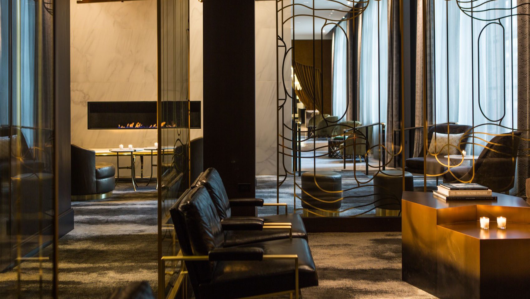 Custom Graphic Glass Walls and Doors